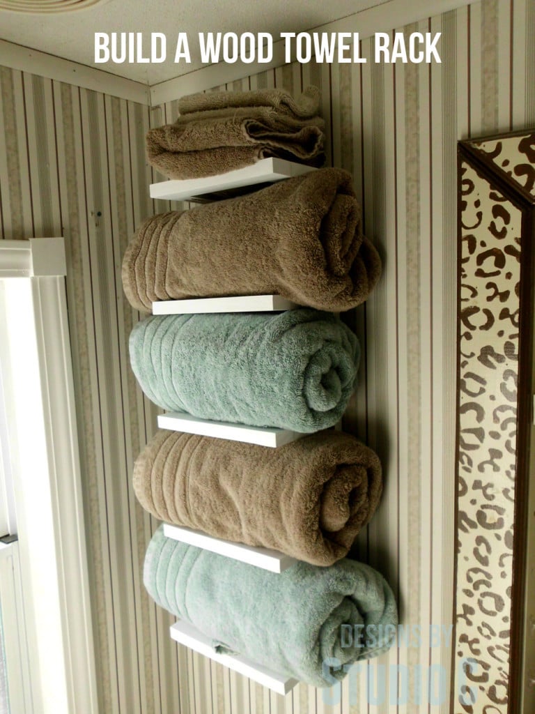 Diy 2024 towel rack